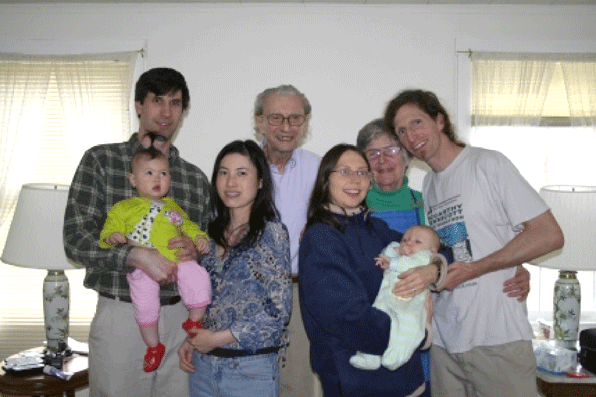Helen Meyers and family